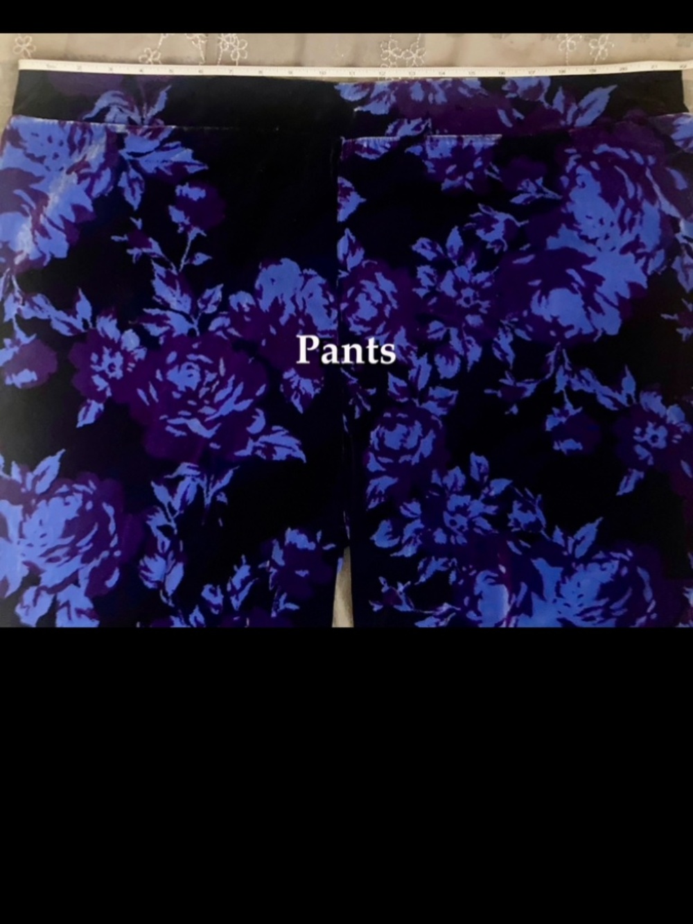 Carla Rockmore Velvet boatneck top and wide legged pants 2X plus size set